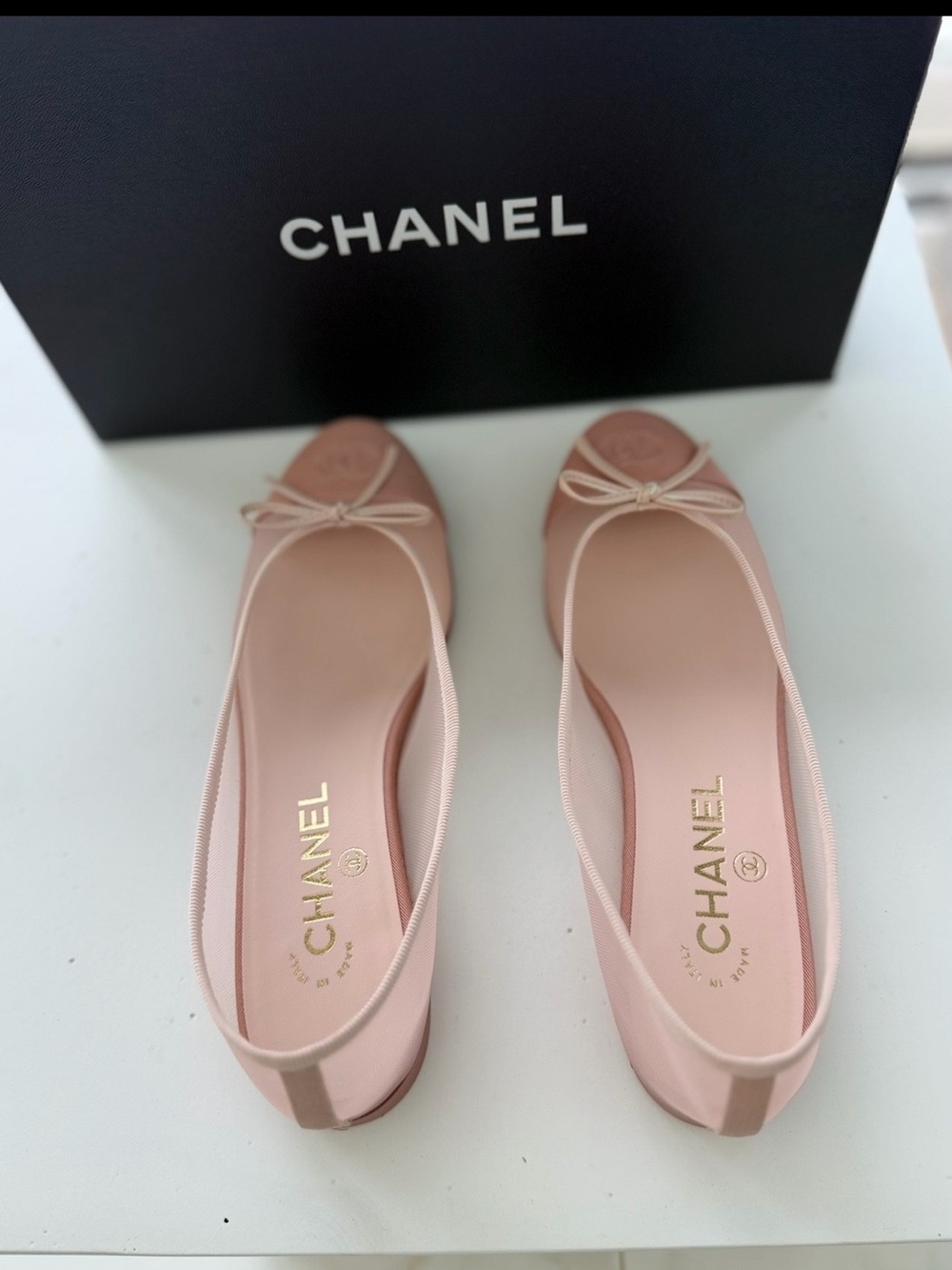 CHANEL Pink Ballet Flats - Picture 7 of 7